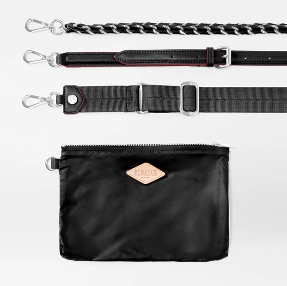 MZ Wallace Downtown Crosby Crossbody in Black - Picture 12 of 12